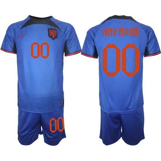 Men FIFA 2022 Netherlands Soccer Customized Jersey 035